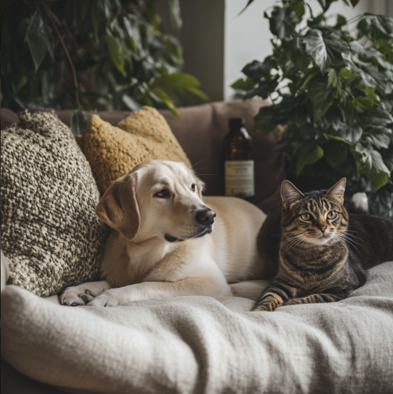 Calmant naturel pour son chien ou son chat