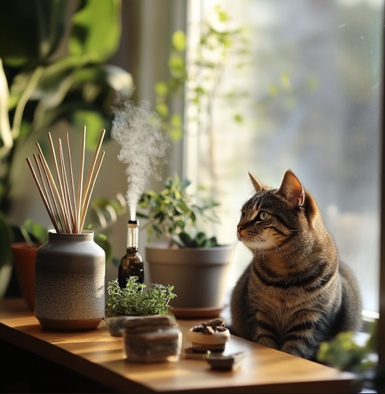 remèdes naturels pour calmer un chat